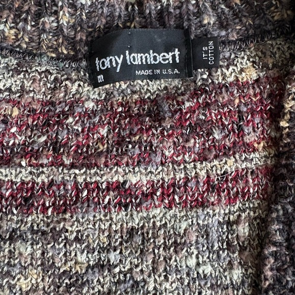 Vintage Men’s Tony Lambert Sweater Vest Size M - Picture 3 of 7